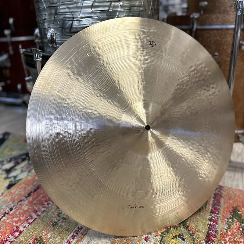 Royal Cymbals 22" Royal Ride Cymbal 2694g by Paul Francis Reverb
