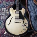 Gibson 2020  ES-335 Dot Satin Electric Guitar (with Case), Vintage Natural