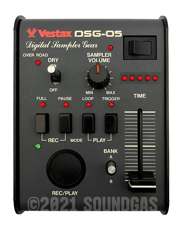 Vestax DSG-05 Digital Sampling Gear *Soundgas Serviced*