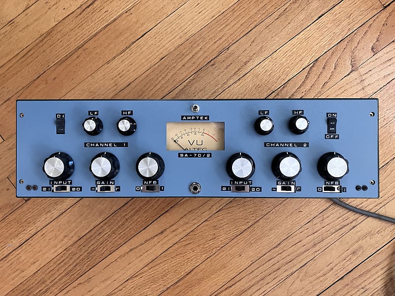 Dual Channel GATES / Coil SA70 Preamp with Tone Controls, Reverb