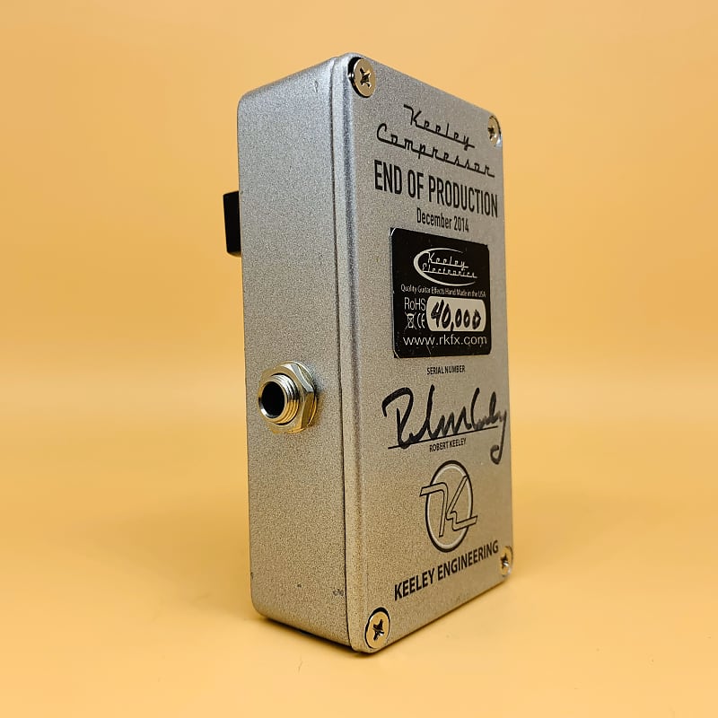Keeley C2 2-Knob Compressor Serial Number #40,000 End Of