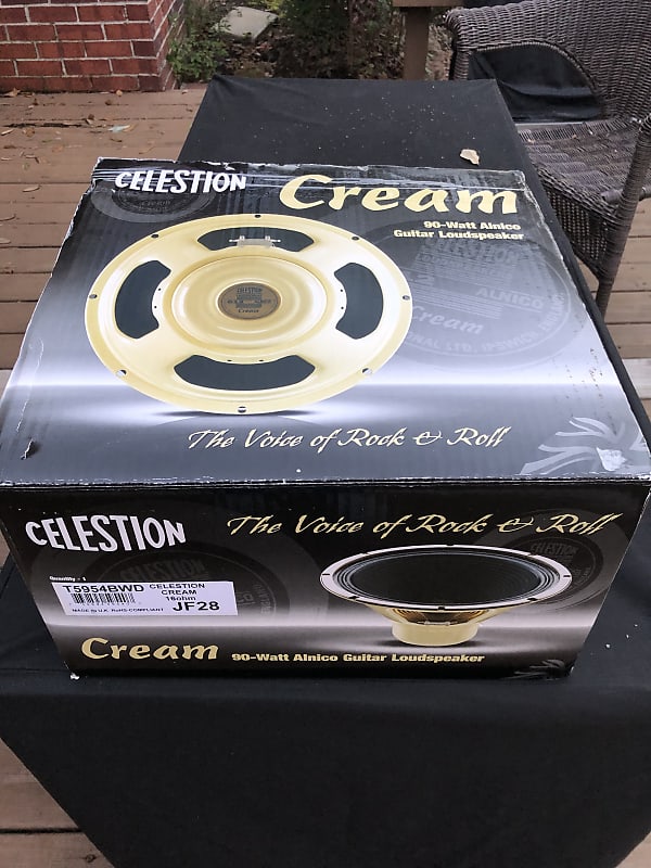 Creamback G12 Alnico 12" Speaker Reverb