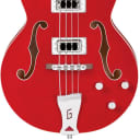 Gretsch G5442BDC Electromatic Hollow Body 30" Short Scale Bass Transparent Red
