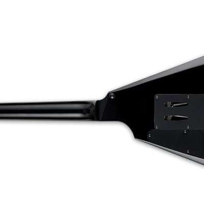 ESP LTD Arrow-200 Black V Body Electric Guitar-SN4527 image 3