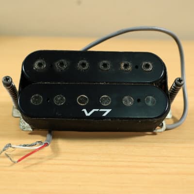 1990's Japan Ibanez RG Series V7 Black Neck Humbucker Guitar Pickup 4.68ohms image 4