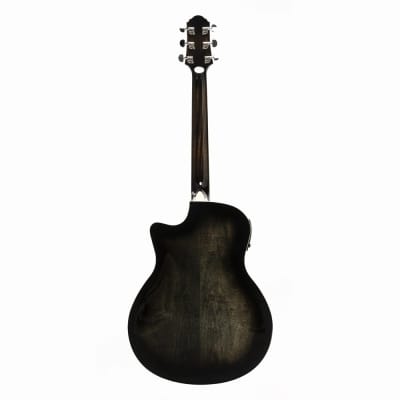 Crafter Noble Series Small Jumbo Acoustic-Electric Guitar - NOBLE TBK image 4