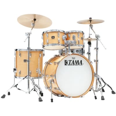 Tama 50th Anniversary Limited Edition Superstar 10/12/16/22" Drum Set Kit in Super Maple (SPM) *Displayed at NAMM 2024 image 4