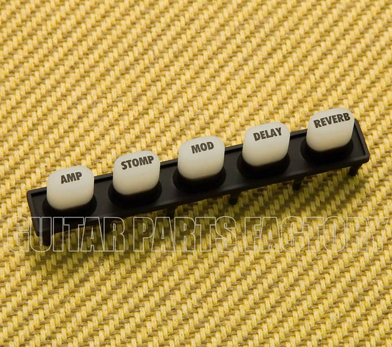 009-6301-000 Fender Amp Keypad MTF 5 Button Horizontal image 1