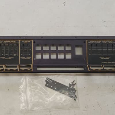 Moog Polymoog Synthesizer 203a Front Panel
