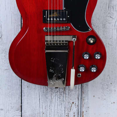 Epiphone SG Standard ’61 Maestro Vibrola Electric Guitar Vintage Cherry Finish for sale