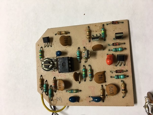 MXR DIstortion + and Dyna Comp circuit boards 1970's/80's