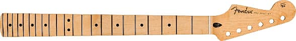 Fender Stratocaster/Strat Reverse Headstock Neck, Maple, 9.5", Modern "C" image 1