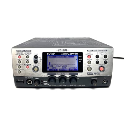 Roland Edirol SD-90 Studio Canvas 128-Voice Sound Module Roland Edirol SD-90 Studio Canvas 128-Voice Sound Module