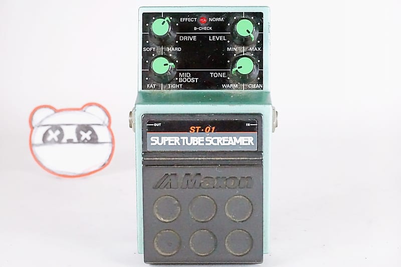 Maxon ST-01 Super Tube Screamer | Vintage 1980s (Made in Japan