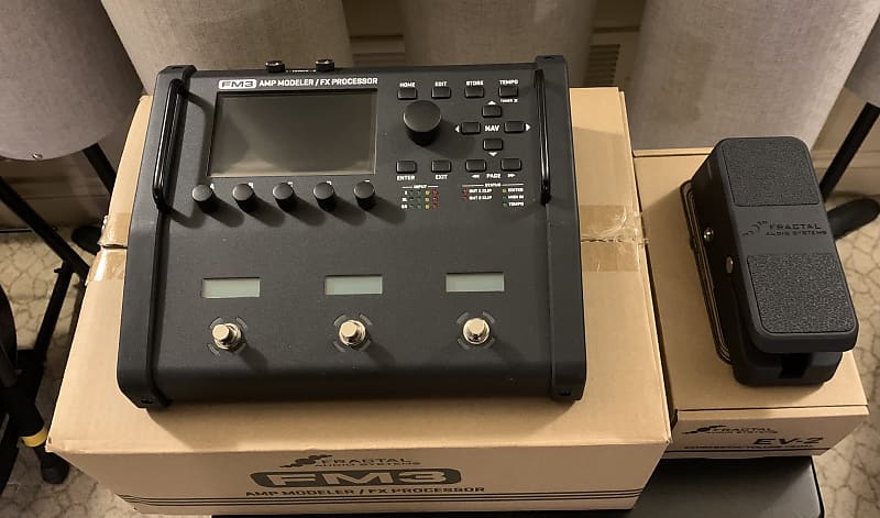 Fractal Audio FM3 with EV2 Expression/Volume Pedal | Reverb