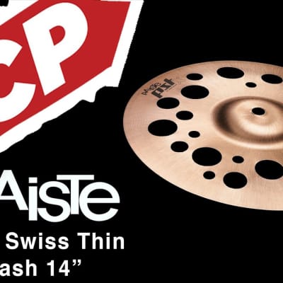 Paiste PST X Swiss Thin Crash Cymbal 14" image 1