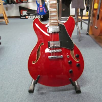 Ibanez Artcore AS73 Semi-Hollow Electric Guitar - Transparent Cherry Red image 1
