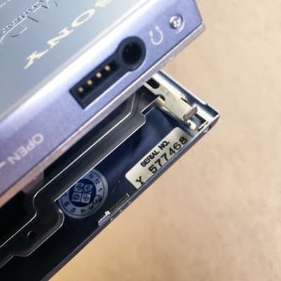 Sony MZ-E25 Walkman MiniDisc Player, Excellent Blue !! Working  !! image 7