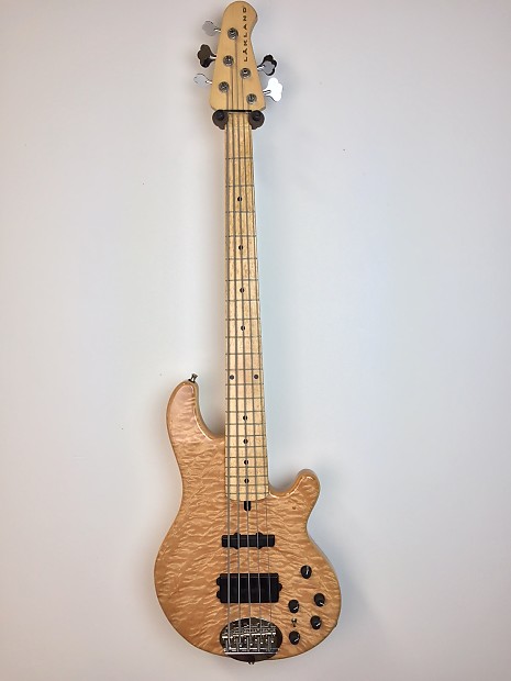 Lakland 55-94 Bass 2002 Natural Quilted Maple Top with Bartolini pickups
