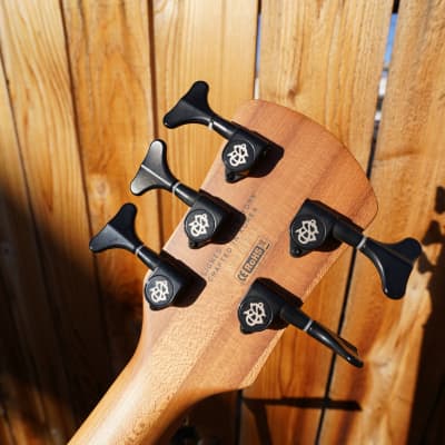 Spector NS Pulse-5 Cinder Red Left Handed 5-String Electric Bass Guitar w/ Gig Bag image 8