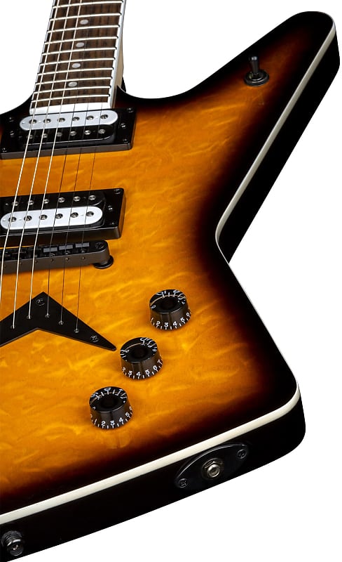 DEAN ZX Quilt Maple electric GUITAR Trans Brazilia - Bolt-on - NEW