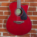 Yamaha FSX800C Concert Acoustic Electric Guitar Ruby Red