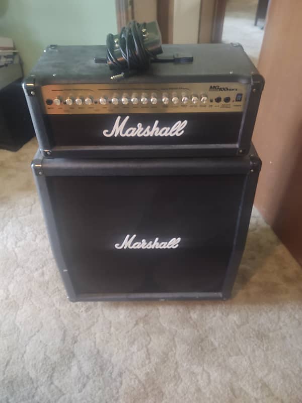 Marshall MG100HDFX Head And 4x12 Reverb