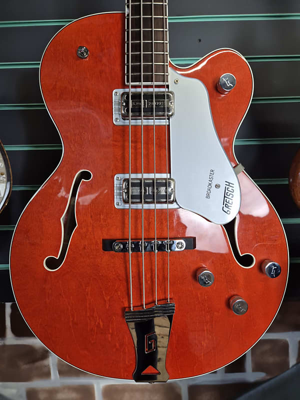 希少 gretsch 6119B broadkaster bass ベース Gretsch 6119B BROADKASTERのメンテナンス - YouTube