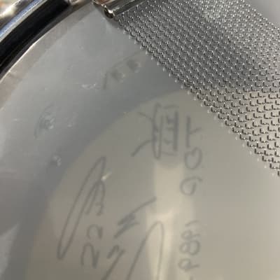 Russ McKinnon's, Tower of Power Remo 13x5.5" Custom Snare Drum 1980's - Purple Stain image 14