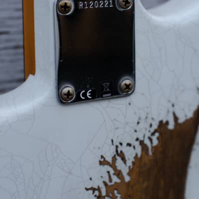 Fender Custom Shop 1963 Stratocaster  2022 Aged Olympic White - Heavy Relic image 14