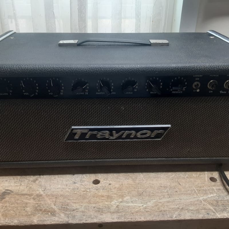 1960s Traynor YVM-1 Voice Master Vintage Tube Amplifier Head EL34 | Reverb