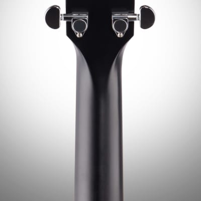 Yamaha FG-TA Dreadnought Transacoustic Acoustic-Electric Guitar, Black image 7