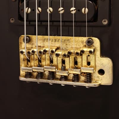 Fernandes TEJ-55G Black 1992 | Reverb