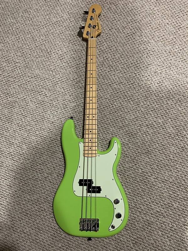 Fender Player Precision Bass FSR Electron Green Bild 1