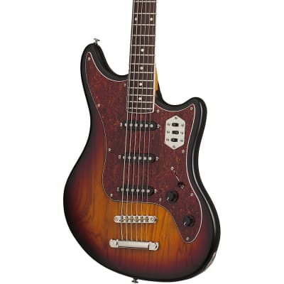 Schecter Guitar Research Hellcat VI Extended-Range Electric 3-Tone Sunburst image 5