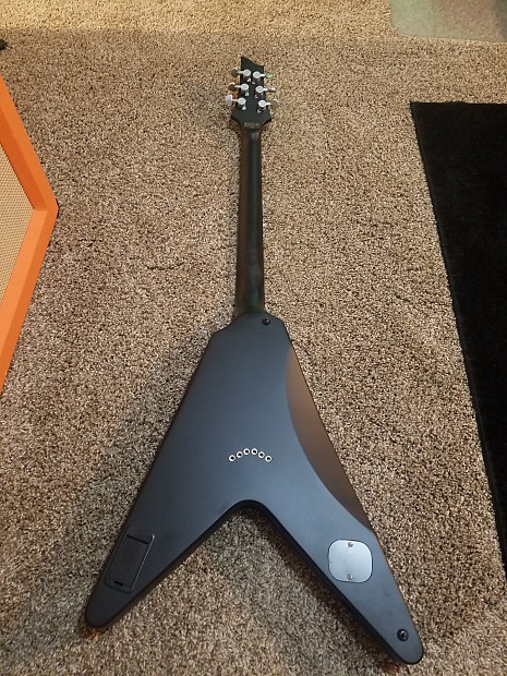 Schecter V-1 Platinum Satin Black | Reverb Schecter V-1 Platinum Satin Black | Reverb