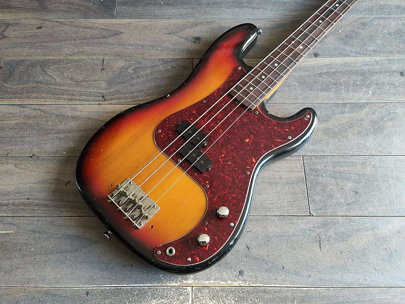 1976 Greco Japan PB-420S Precision Bass (Sunburst)