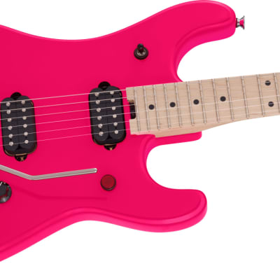 EVH 5150 Series Standard Electric Guitar, Maple Fretboard, Neon Pink image 4