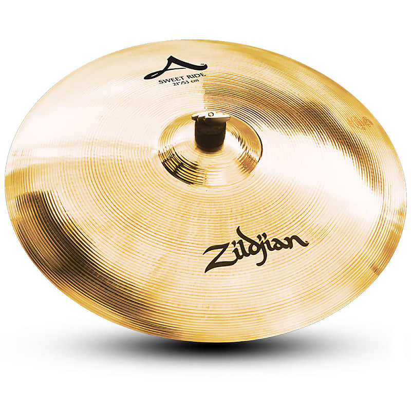 Zildjian 21" A Series Brilliant Sweet Ride Cymbal image 1