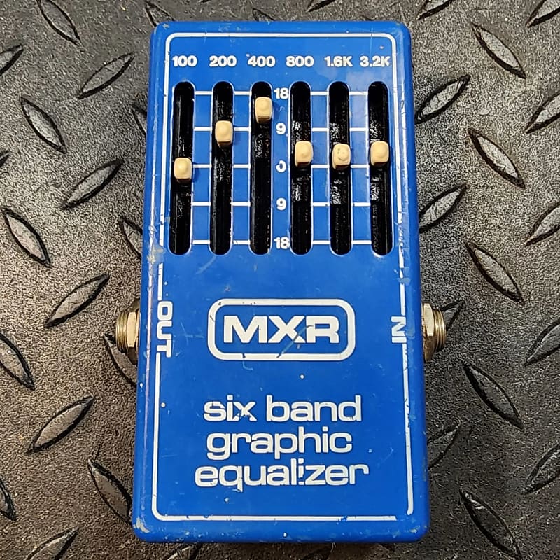 MXR M109 6 Band EQ 1976 - 1984 Vintage Graphic Six Band