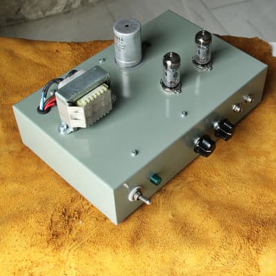 Boutique Handmade Dual Tube Pentode Pre Amp handmade point to point with 2 separate channel's Bild 3