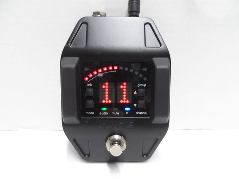 Shure GLXD6 Receiver Pedal for GLXD16=-Z2 GLXD16 Z2 Guitar Wireless System GLXD GLX D GLXD1 image 1