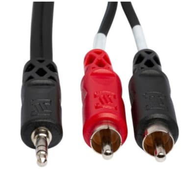 Stereo Breakout 3.5mm TRS to Dual RCA, 10 Ft image 3