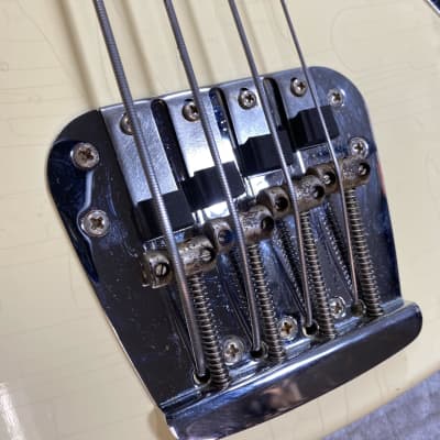 1966 Fender Mustang Bass - Arctic White image 16