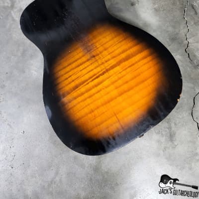 Luthier Special: Harmony Stella American Made Guitar Husk Project (1960s, Sunburst) image 13