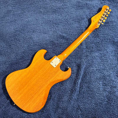 Kingston Kawai SD-30 / S3T "Hound Dog Taylor" Guitar - Bare Wood - 1964 image 3