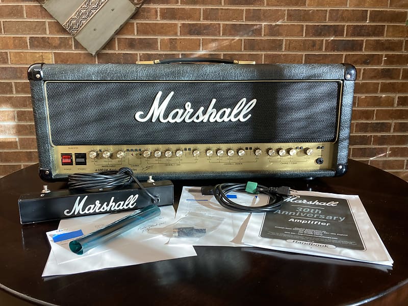 Marshall MODEL6100 30th Anniversary 1962-1992 + 6960A - アンプ