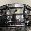 Ludwig No. 400 Super-Ludwig 5x14" Chrome Over Brass Snare Drum with Transition Badge 1958 - 1960