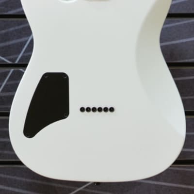 Fender Artist Jim Root Telecaster Flat White Electric Guitar & Deluxe Black Tweed Hardshel image 7