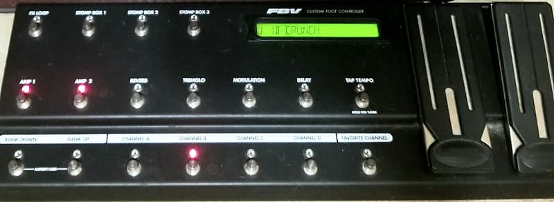 Line 6 Fbv Custom Foot Controller 2010 Black 